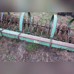 14â?? John Deere 414 rotary hoe, 3 pt