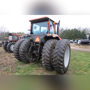 Agco Allis 9435 tractor, MFWD, 18.4-42 tires & duals, 14.9 R 30 front, front wts, 3 pt, 3 hyd remotes, pto, 4435 hrs, SN 936021ML