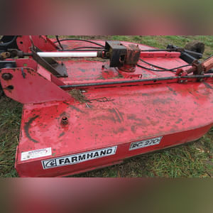 7â?? Farmhand RC270 rotary cutter, pull-type, 540 pto, hyd raise
