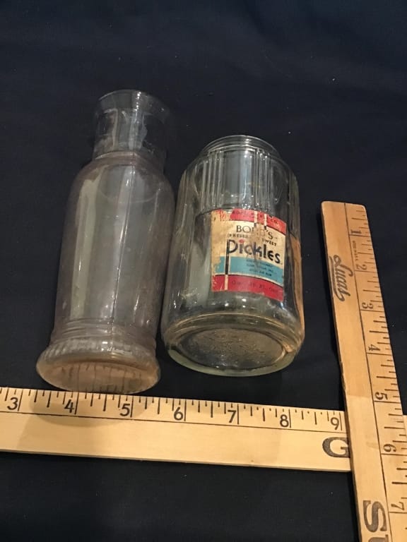 500+ LOTS OF CROCKS-PRIMITIVES-GLASS-POTTERY & MORE!