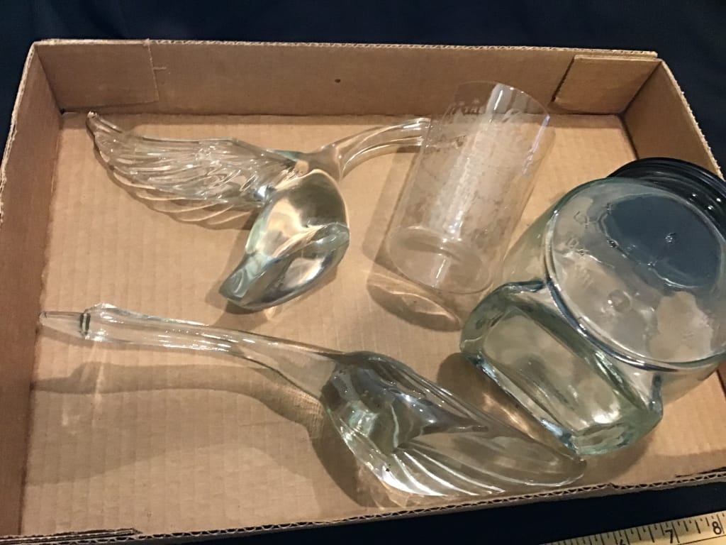 500+ LOTS OF CROCKS-PRIMITIVES-GLASS-POTTERY & MORE!