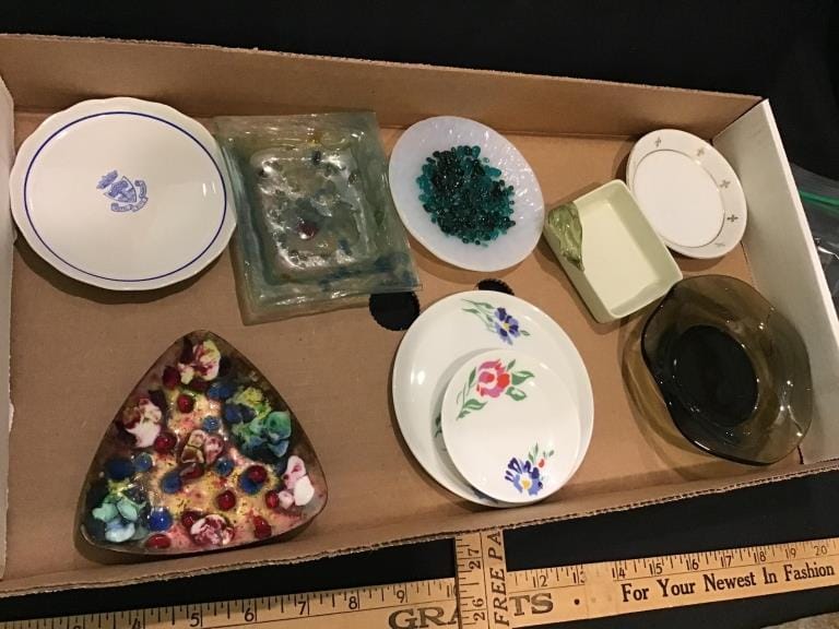500+ LOTS OF CROCKS-PRIMITIVES-GLASS-POTTERY & MORE!