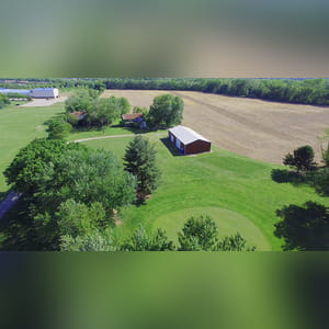 50± acres with 38± acres tillable and the balance wooded