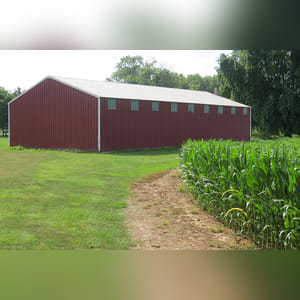 50± acres with 38± acres tillable and the balance wooded
