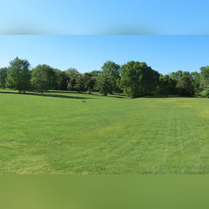 46± acres previously utilized as a driving range as well as a par-3 course