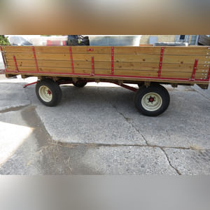 8â??x14â?? David Brown wagon w/ side boards, new tires, hyd. dump bed, 8-ton gear, nice!
