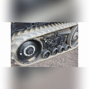 2012 CAT MT855 Challenger tractor, CAT C-15, 475 HP, PTO, Power Shift, 30â? belts, 4 remotes, 7-pin connector, front weights, cab & hood lights, deluxe cab w/ instructor seat, auto guide, 346 hrs., SN 412 (4000 hr. extended powertrain warranty expires 12/29/18, comprehensive warranty expires 12/29/16)