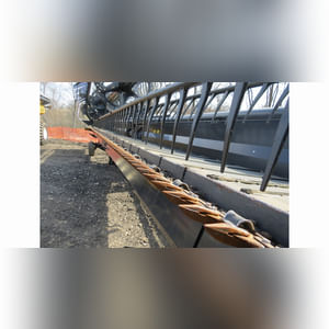 2013 40â?? Mac Don FD-75-S Flex Draper head, fore aft reel