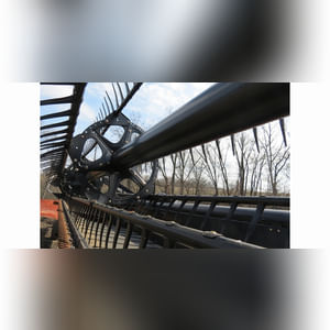 2013 40â?? Mac Don FD-75-S Flex Draper head, fore aft reel