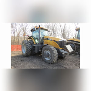 2011 CAT MT645 Challenger tractor, MFWD, 240 HP, 3-pt., PTO, CVT transmission, power beyond, 4 remotes, front weights, 420/90R30 fronts, 480/80R46 rear duals, Opti Ride front axle & cab suspension, deluxe light pkg., deluxe cab w/ instructor seat, 1730 hrs., SN V306041