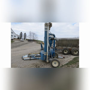 Kongskilde cushion air 700 turbo grain vac, pull-type, 1000 PTO
