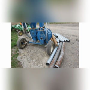 Kongskilde cushion air 700 turbo grain vac, pull-type, 1000 PTO
