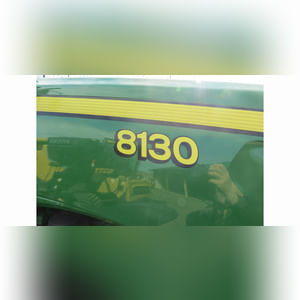 2006 JD 8130 tractor, MFWD, 3-pt., PTO, 4 remotes, front weights, 16.9R30 fronts, 480/80R46 rear duals, deluxe cab, 2987 hrs., SN RW8130P007533