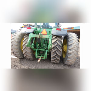 2006 JD 8130 tractor, MFWD, 3-pt., PTO, 4 remotes, front weights, 16.9R30 fronts, 480/80R46 rear duals, deluxe cab, 2987 hrs., SN RW8130P007533