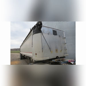 37â?? 1999 Trailstar frameless dump trailer, tarp, SN 1T9FC37B4X1066835