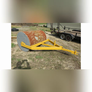 Heavy-duty pull-type compact roller