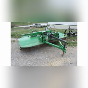 10â?? JD HX10 pull-type rotary mower, 540 PTO