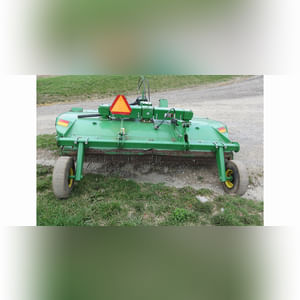 10â?? JD HX10 pull-type rotary mower, 540 PTO