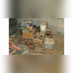 Assorted shop equipment, parts and items