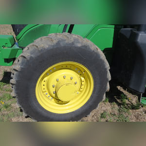 JD 2013 6170R Tractor: hub duals, 1,692 hours, full set wts, 18.4 x 46 tires & brand new duals, quick hitch, premium cab, SN# 1RW6170RHDA009293