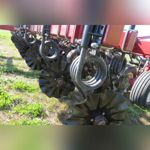 24â?? Slaford RTS Spring Tine Harrow: model 570 w/ 3 bar tine harrow w/ basket, new blades, SN# 110495