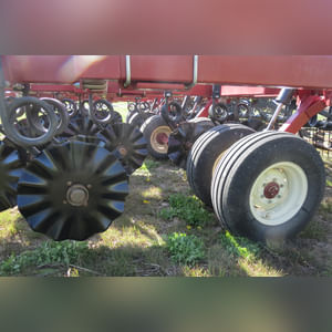 24â?? Slaford RTS Spring Tine Harrow: model 570 w/ 3 bar tine harrow w/ basket, new blades, SN# 110495