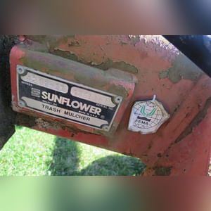 Sunflower Disk Chisel: 9 shank w/ single bar harrow