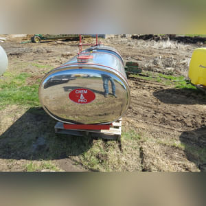 Chem farm SS saddle tanks with JD brackets