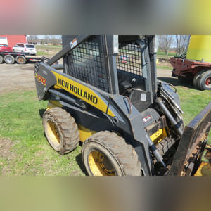 NH Skid Loader 170 with attachments, 1,941 hours, 1 owner, 3rd remote & elec. connect