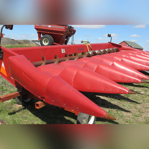Case IH Corn Head: 1083 8 row with Poly conversion, rebuilt, SN# JJC0149410