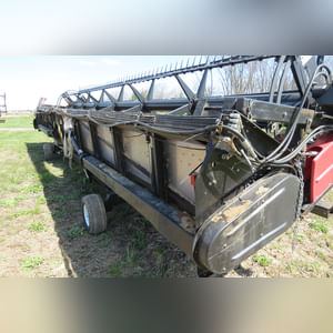 30â?? Harvestmore Grain Head: 30â?? 2007 For 88 series IHC, model 730, orbital drive, new all SS with 3â? knife