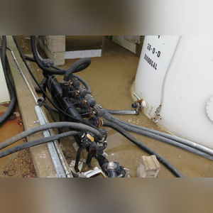 (4) Steel Storage Tanks -  (2) 30,000-gallon vertical tanks; (1) 30,000-gallon horizontal tank (concrete cradle NOT included); (1) 10,000 gallon vertical tank