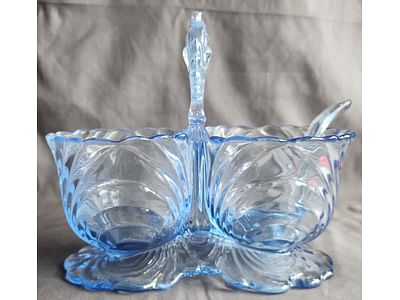 Green Uranium Dish plate (YVO) (408) Green Uranium Dish plate (YVO) (408)