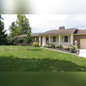 10± acres, home, pole barn, shop building, fenced pastures, and pond. The impressive interior of the home boasts 4 bedrooms and 3 full baths. The master suite is 16â??x16â?? with a large walk-in closet. The master bath has a double sink and a large custom shower. The 22â??x14â?? eat-in kitchen has custom cabinets, granite counter tops, and a brick-front raised fireplace. The large main level also includes the 20â??x14â?? living room with fireplace, 18â??x16â?? family room, 14â??x12â?? office area, mud room, and laundry room. This spacious main level floor plan is ideal for the family as well as entertaining. The full basement is partially finished, and the 2-car attached garage includes a large storage area. Other amenities within the home include a Lennox LP gas forced-air furnace, central air, Pella windows, a newer roof, cathedral ceilings, ceramic tile and wood flooring, ceiling fans, and a Radionon system. The exterior is beautifully landscaped with mature trees, colorful perennials, a small orchard and grape vineyard, a large play area, and a ½ acre stocked pond. The 60â??x50â?? pole barn with walk-in door and 14â??-high end slider includes grooved concrete, maternity pens, custom Gingway gates, a working chute, and 4 individual turn-out pens. There are 6 fenced and cross-fenced pasture areas, each with its own Ritchie waterer. The 34â??x32â?? shop building has a concrete floor, porch, and walk-in and overhead doors.